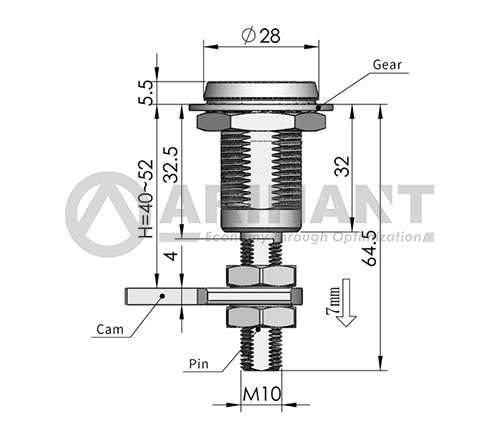 MS816-1 Compression Locks & Latches, Compression Latches Supplier