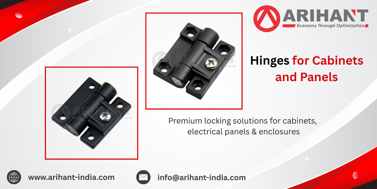 hinges for cabinets and panels