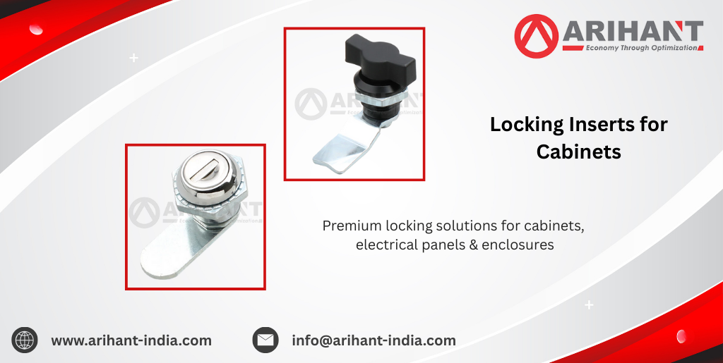 Locking Inserts for Cabinets