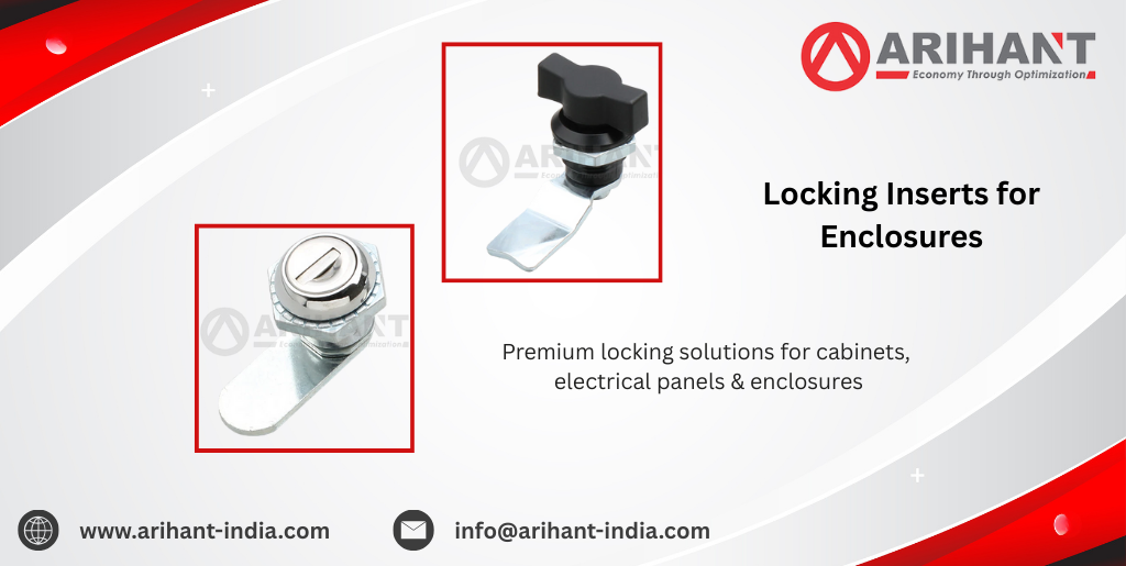 Locking Inserts for Enclosures
