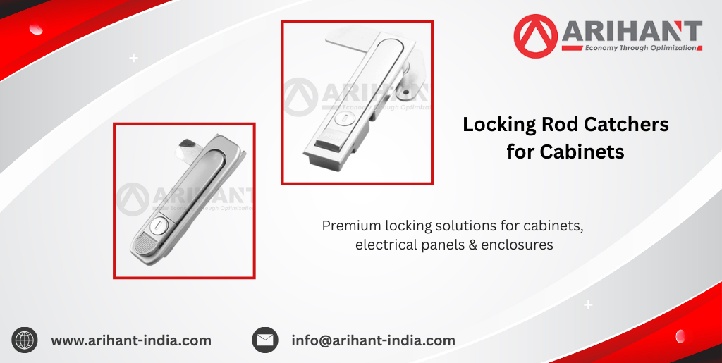 Locking Rod Catchers for Cabinets