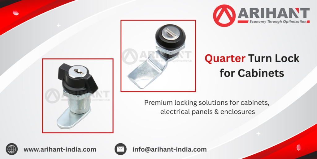 Quarter Turn Lock for Cabinets