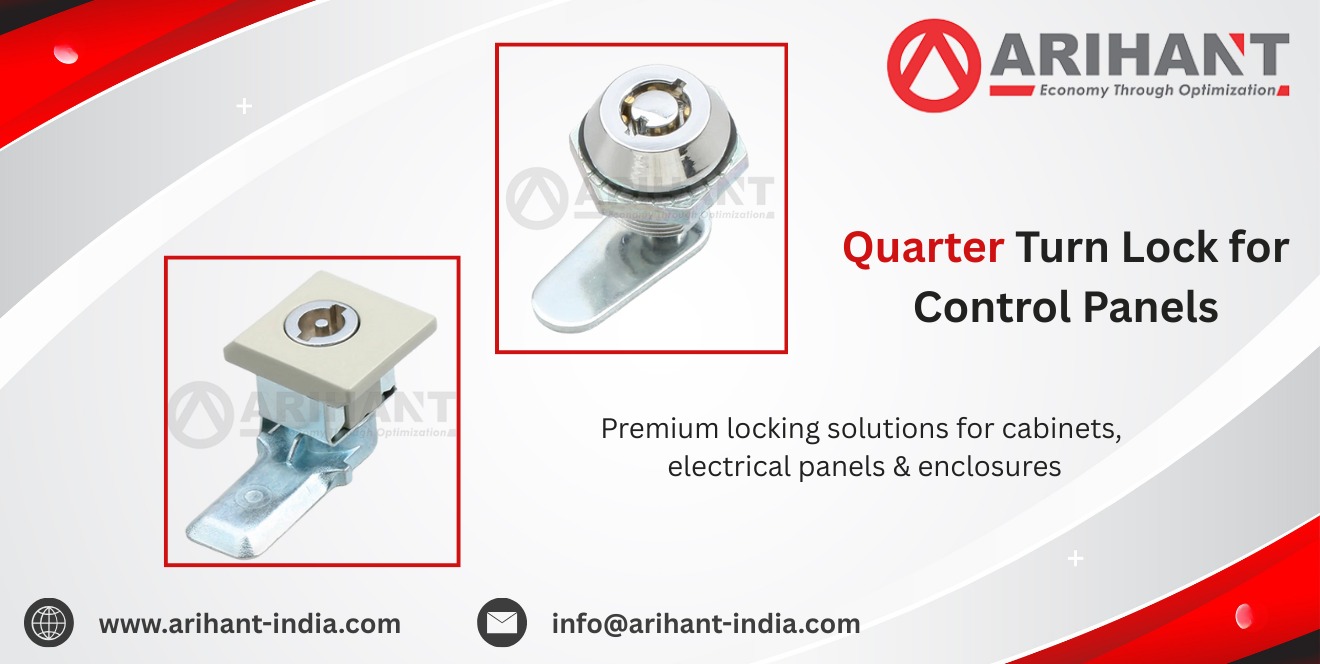 Quarter Turn Lock for Control Panels