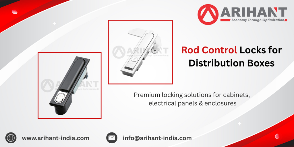 Rod Control Locks for Distribution Boxes