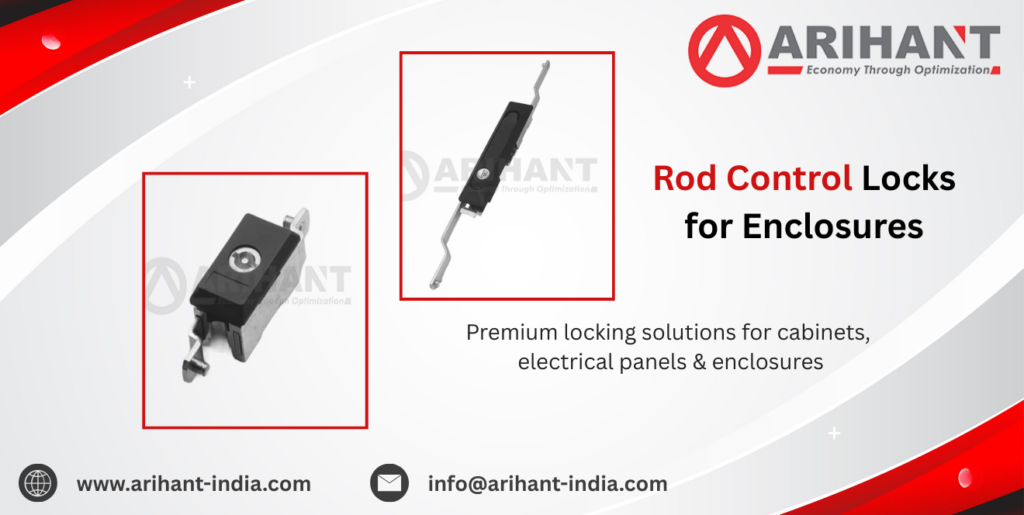 Rod Control Locks for Enclosures