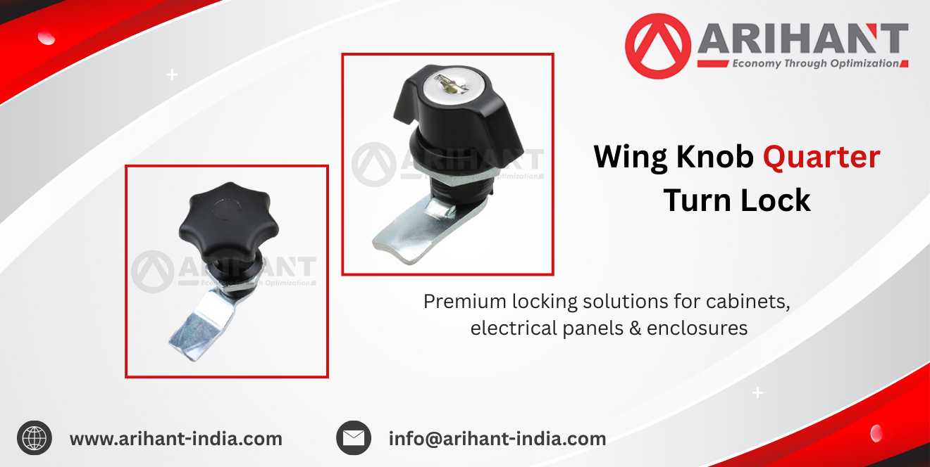 Wing Knob Quarter Turn Lock