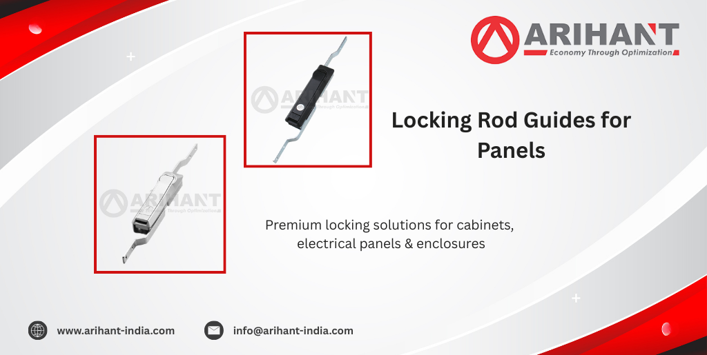 Locking Rod Guides for Panels